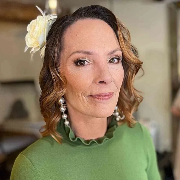 Peinados elegantes de la mama del novio