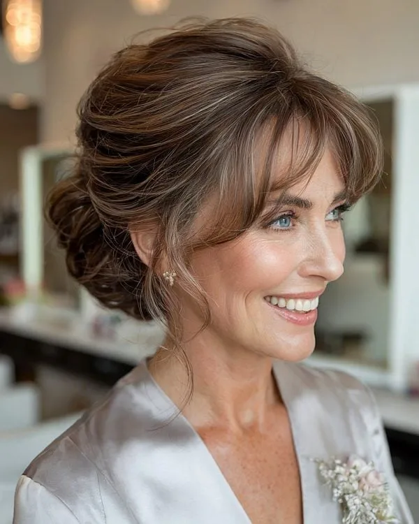 Peinados para la madrina de la novia