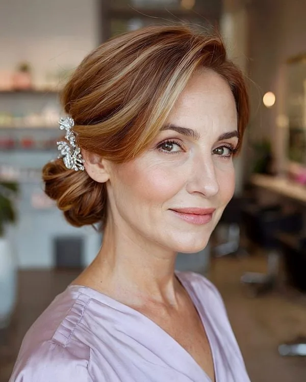 Peinados para la madrina de la novia