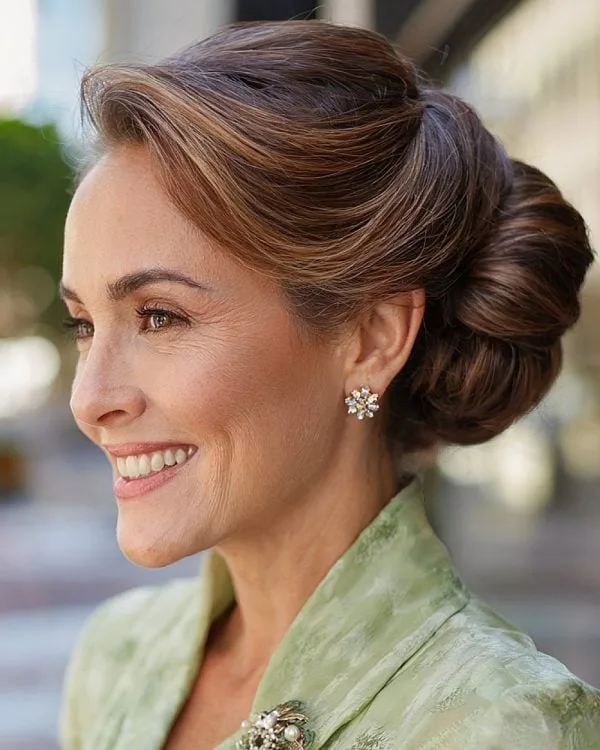 Peinados para la madrina de la novia