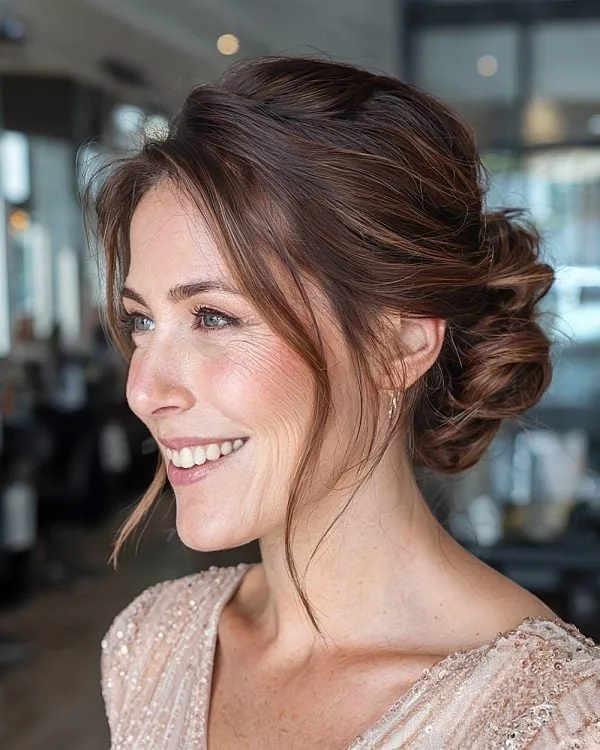 Peinados para la madrina de la novia