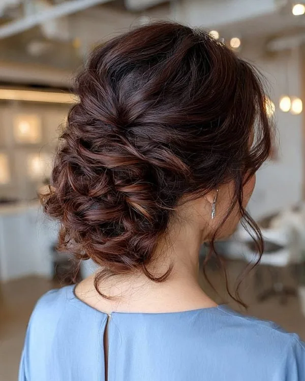 Peinados para la madrina de la novia