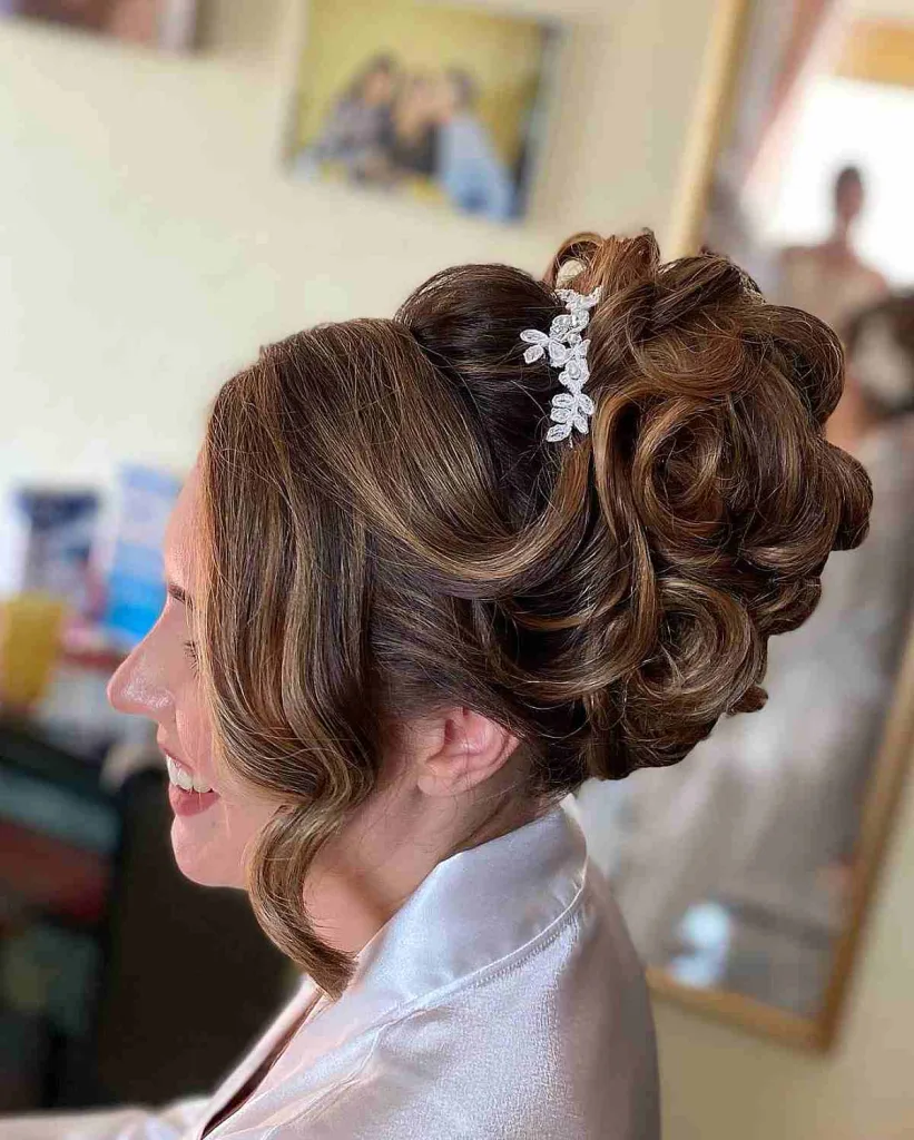 Vintage Boda updo