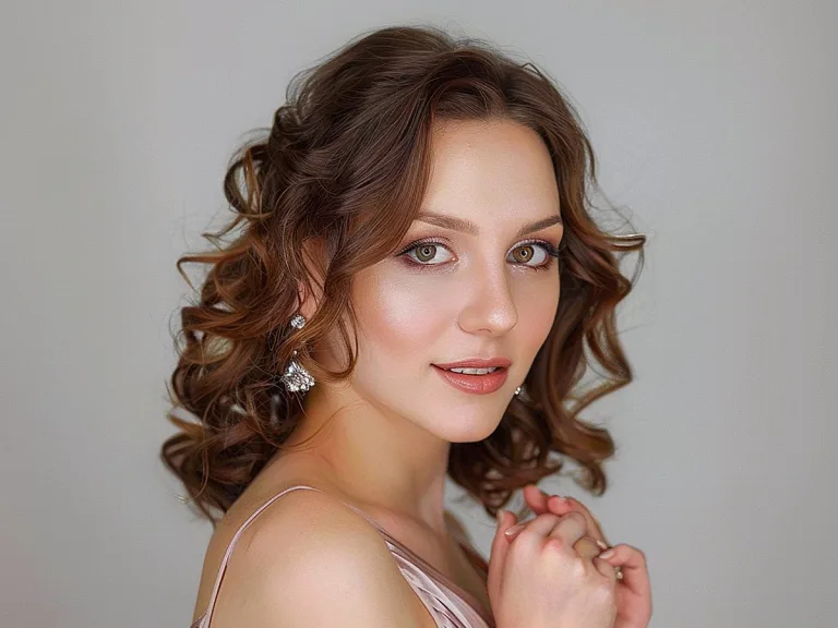 25 mejores ideas de peinados para boda media melena