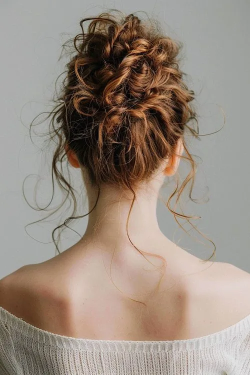 peinados ondulado natural para mujer