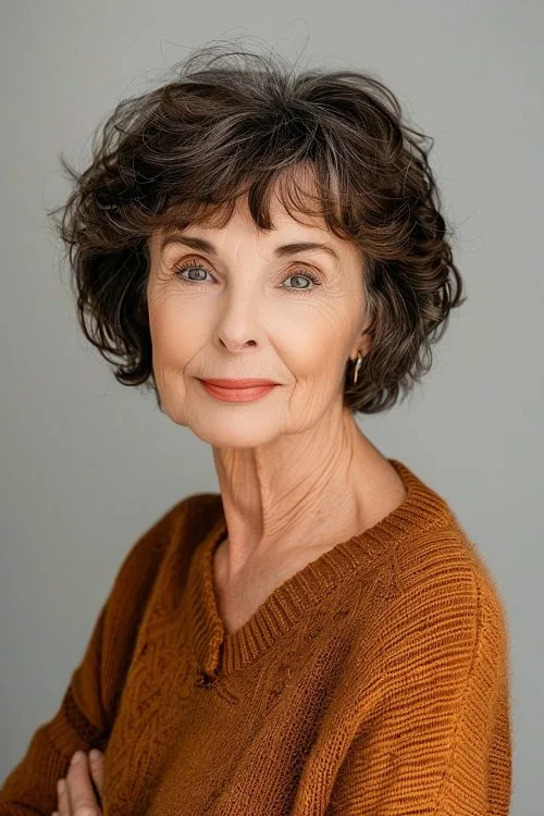 peinados ondulado natural para mujer