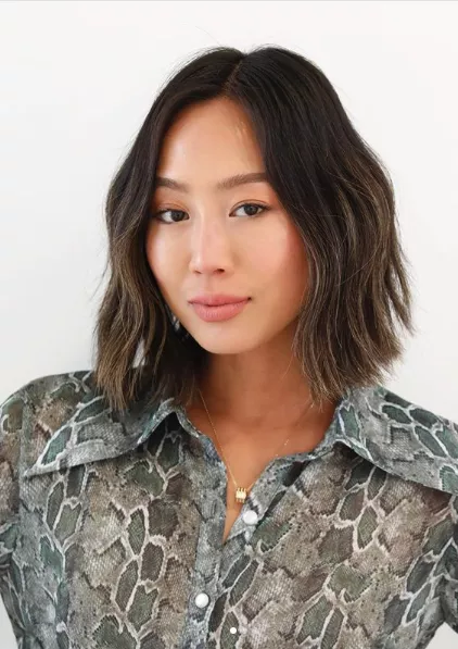 cortes en capas para adelgazar tu cara redonda